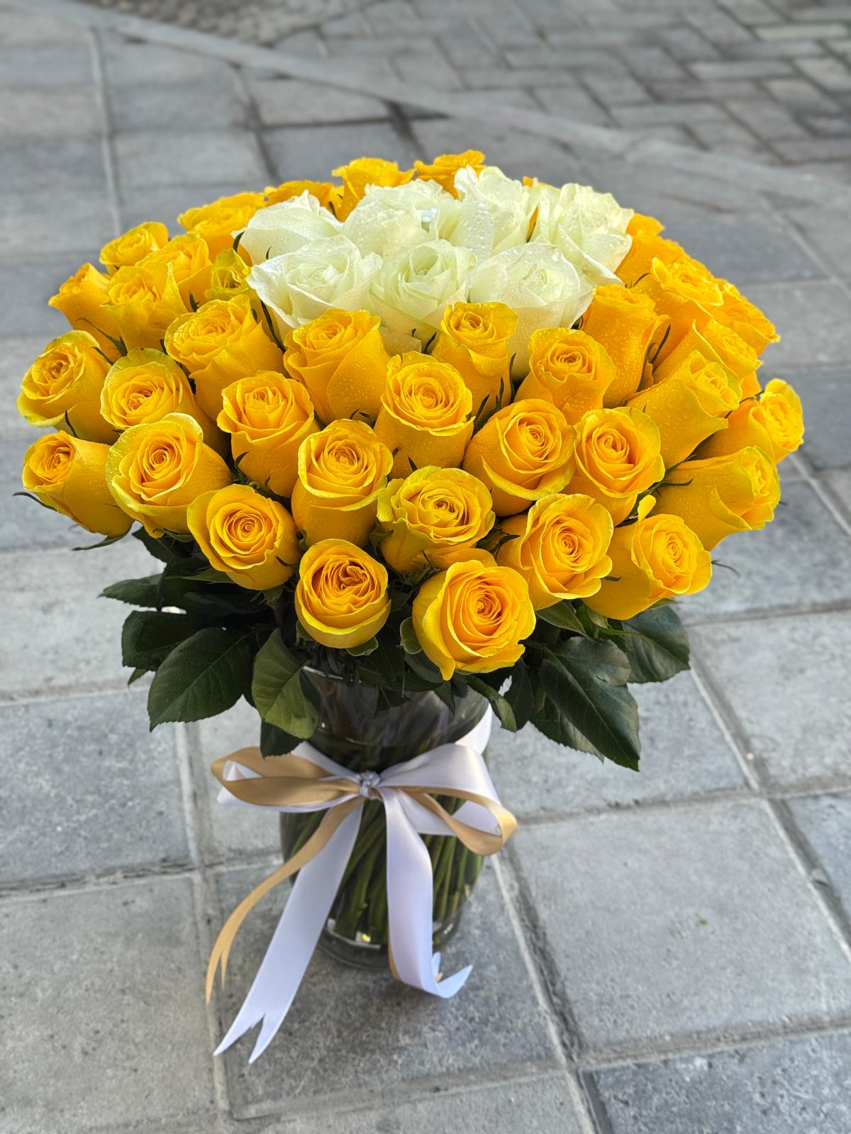 Golden Sunny Flowers