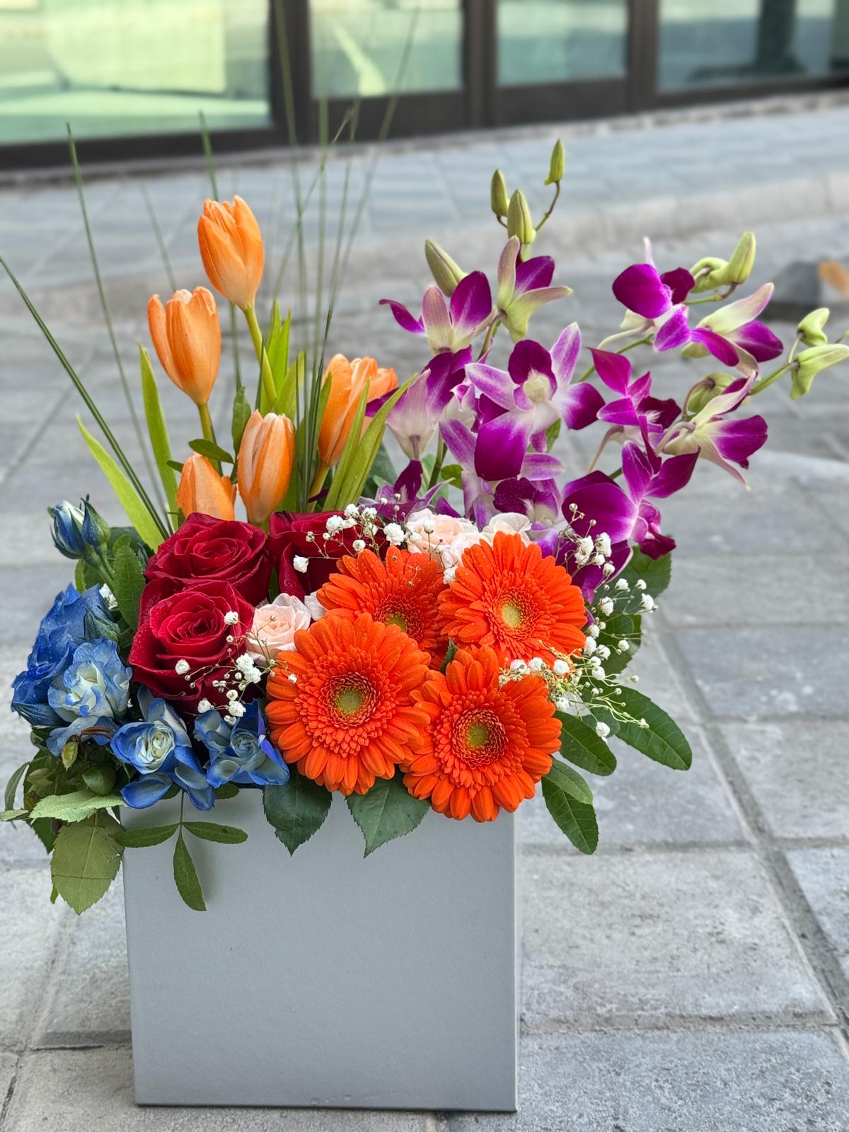 Premium Box Flowers