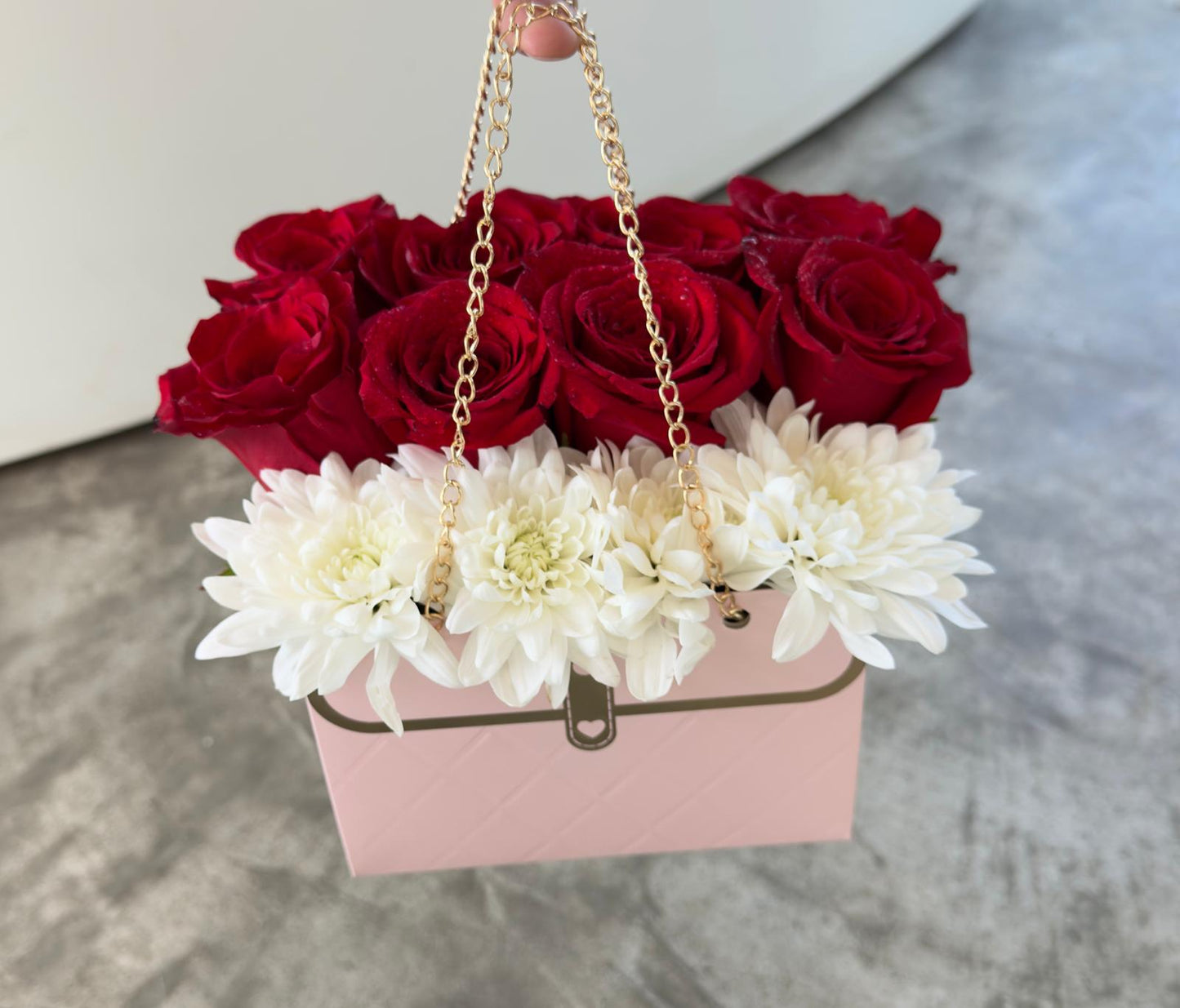 Fashion pink bag of love