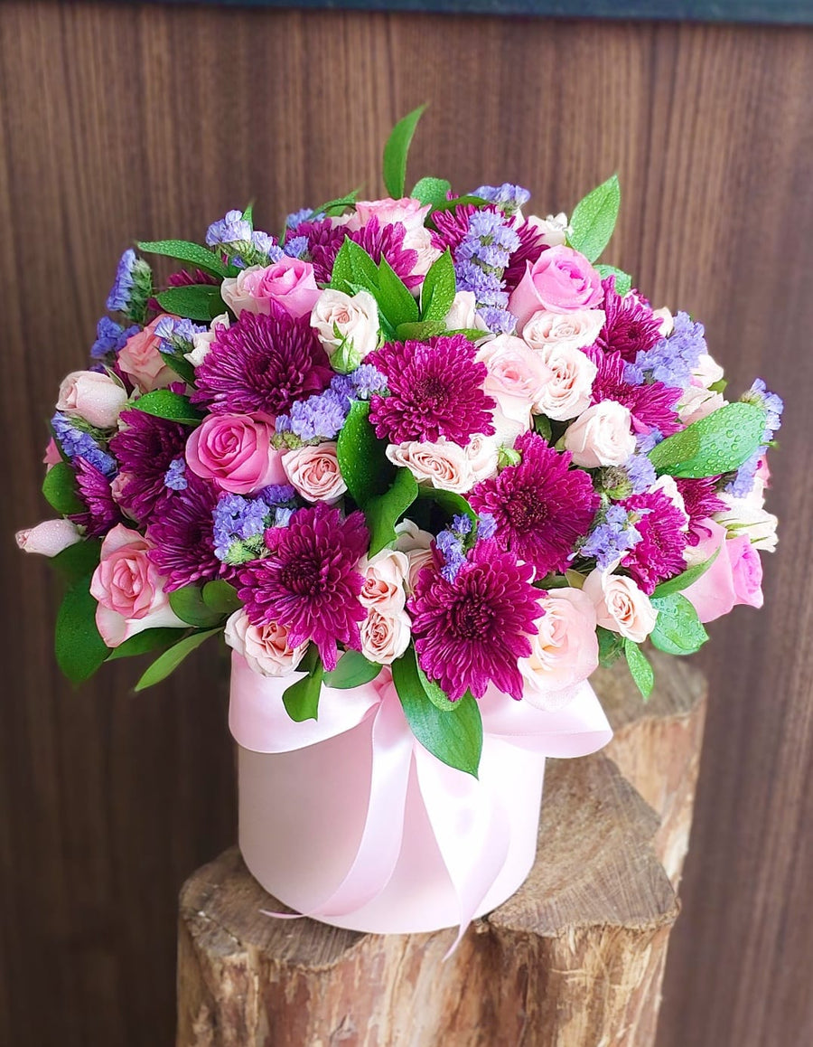 Pink Summer Basket