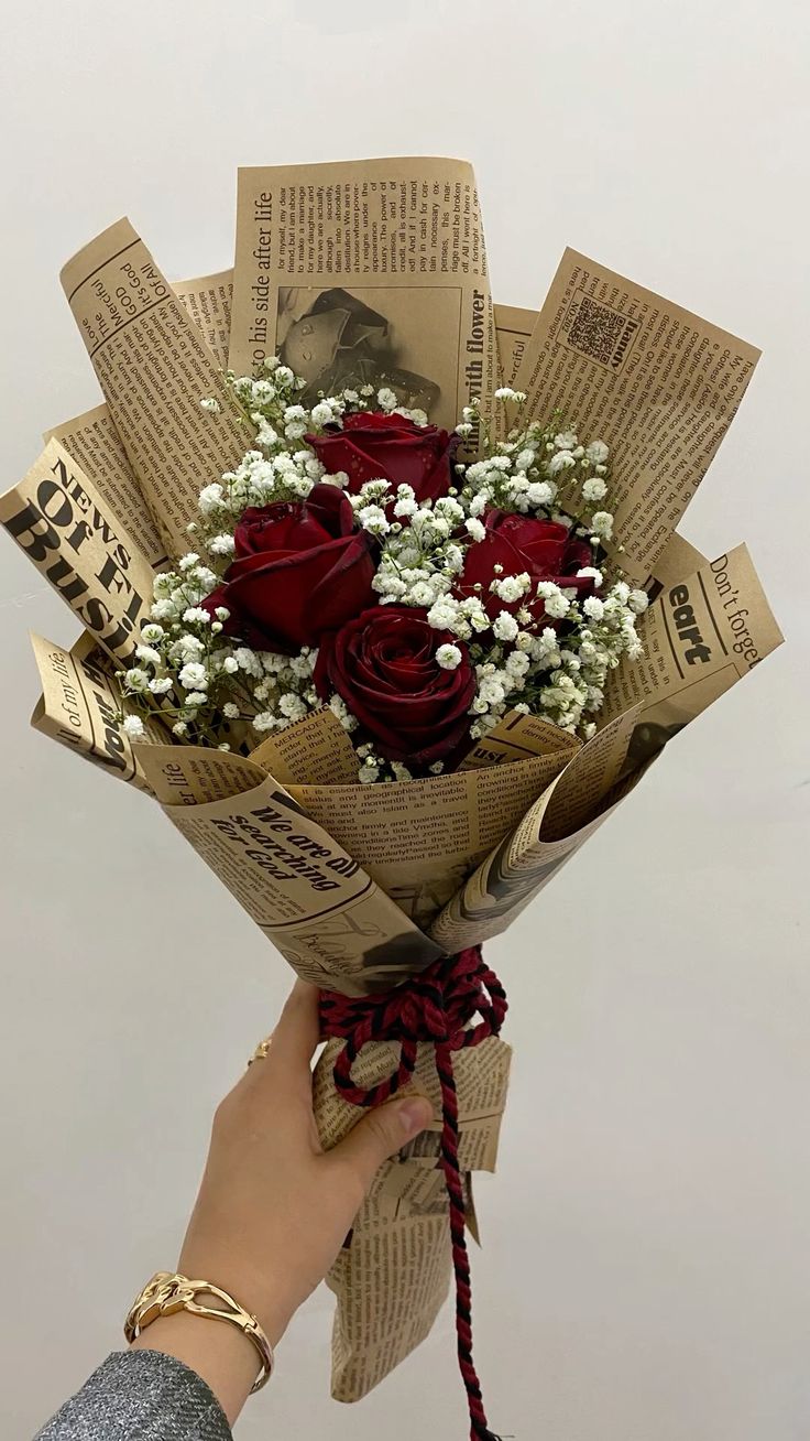 Red rose bouquet